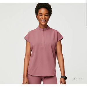 Figs Rafaela Top Mauve SMALL
